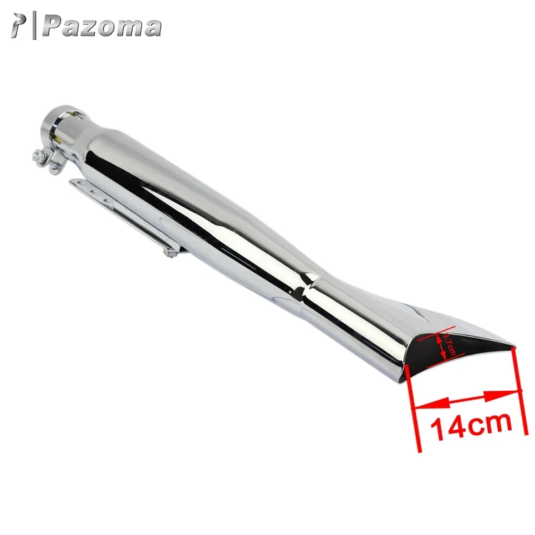 Dirt Bike 760mm Mute Silence Quiet Exhaust Muffler For Harley Motorcycle Parts pipe