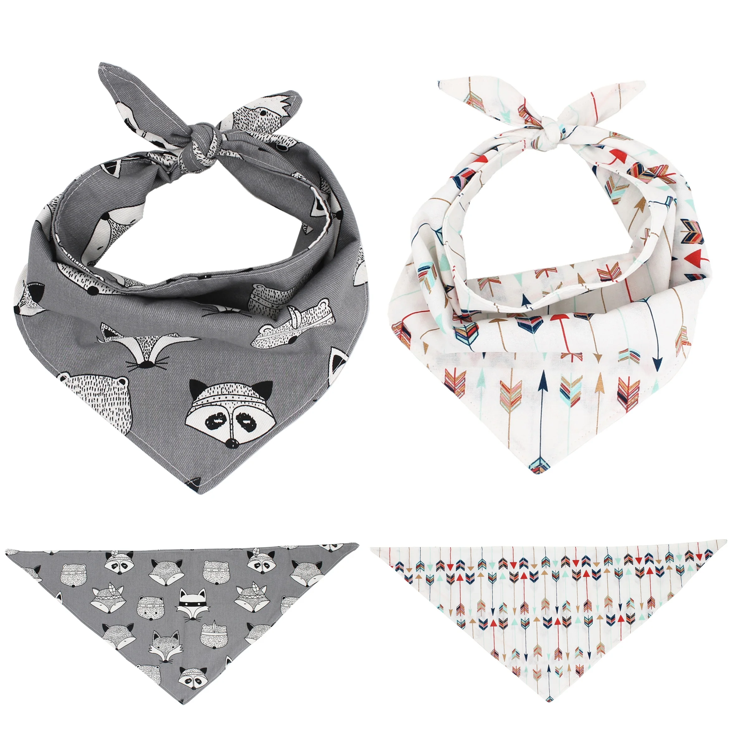 Wholesale Eco Friendly Personalized Cotton Dog Bandana