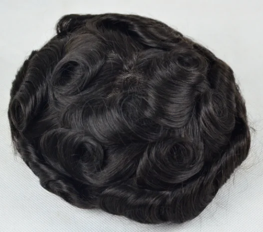 
Natural hairline,remy hair,toupee,hairpatch,hair prosthesis 