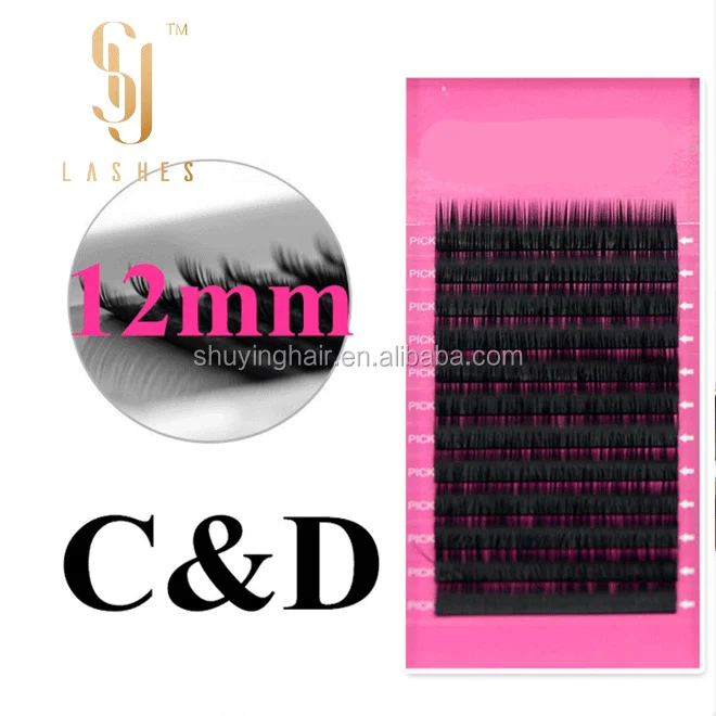 Private label Корея Качество Мейси ресниц расширение 0.07