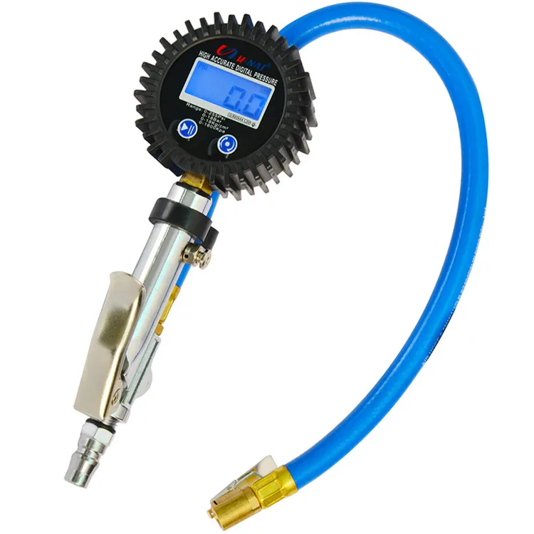 Pressure Measuring Instruments 255 psi Heavy Duty Brass Ari Chuck 3.5 Inch Gauge 529g N.Weight tire inflator gauge