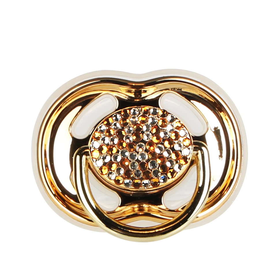 New Design Baby Pacifier Toys Luxurious Baby Soother With Diamond