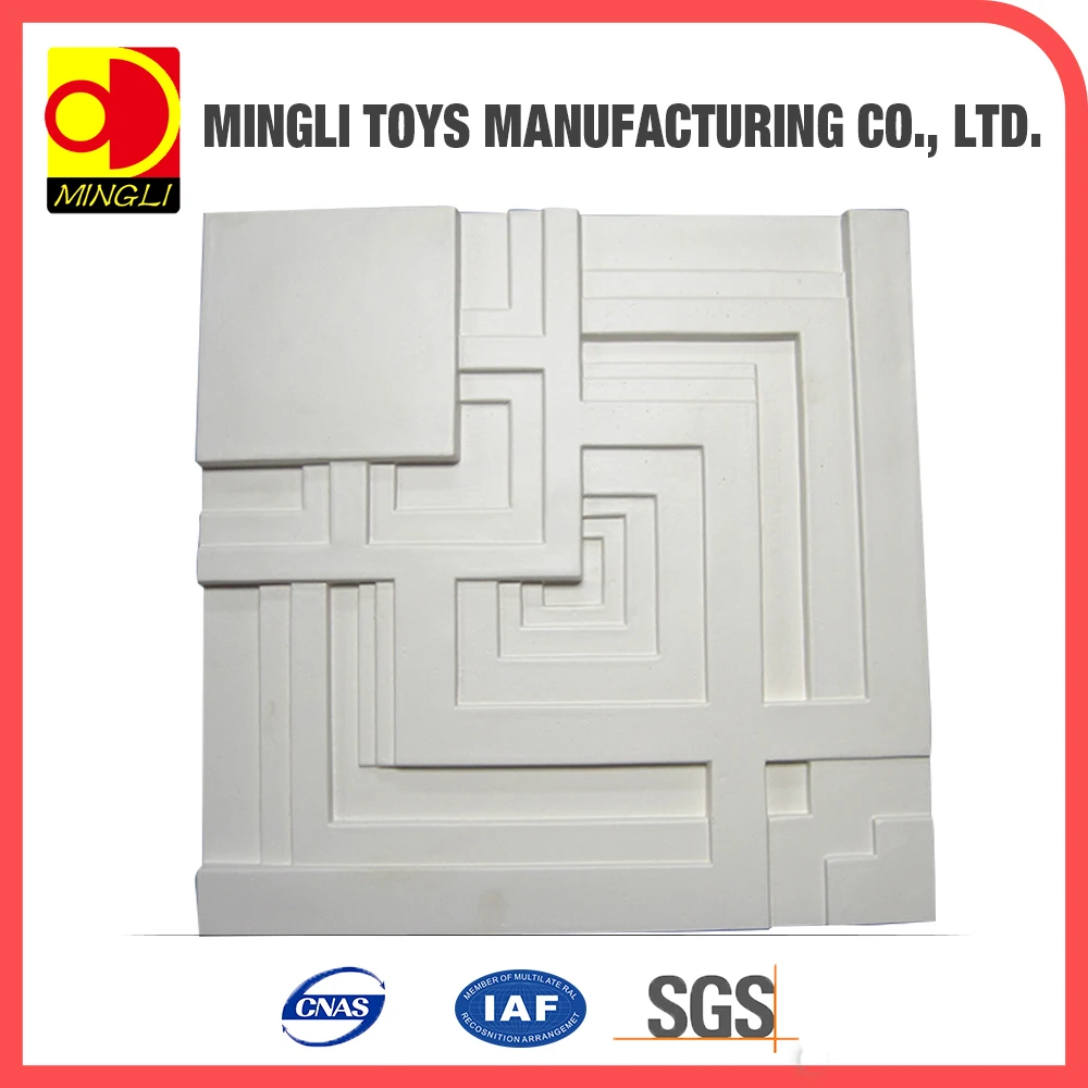 Новый дизайн 3d гипс декоративная панель стены