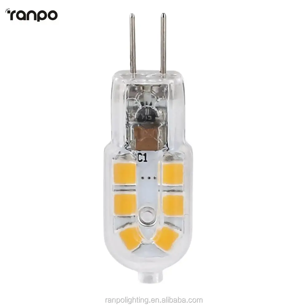 Hot Selling G4 G9 Silicone Crystal LED Corn Bulb 3W 4W 6W 8W Spotlight Lamp 220V AC / DC 12V Energy Saving