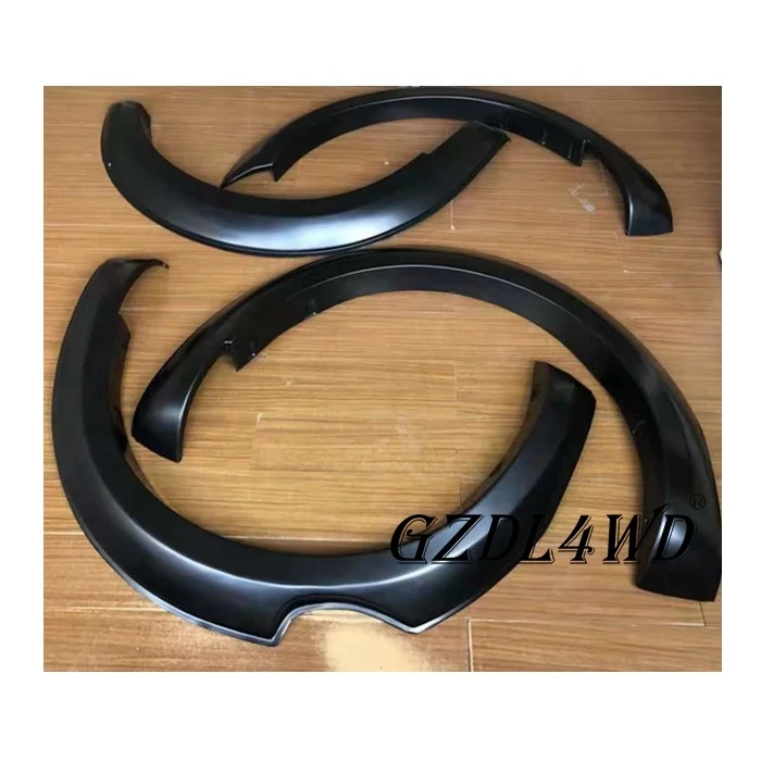 For ranger raptor 2016-2019 4*4 front bumper+fender flare+skid plate body kit