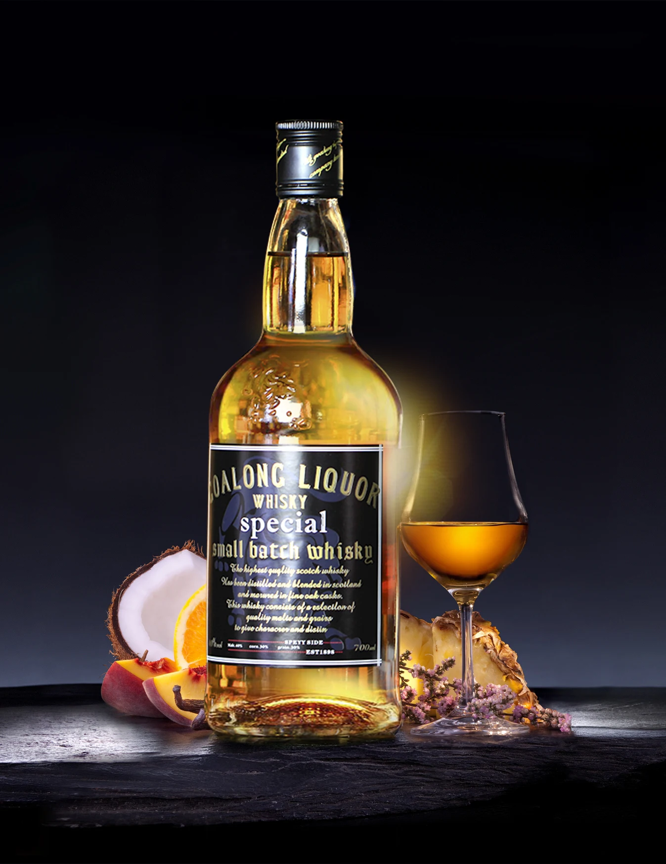 Sell blended grain/wheat whisky for whisky lounges,international brand of whisky with Private label services