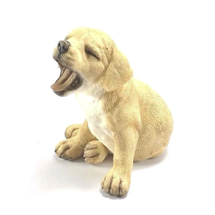 Golden Retriever Dog Figurine Statue Puppy Lovers Pet Resin Gift Collectible