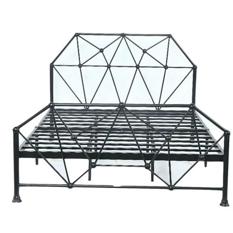 Китай производитель мебель для дома последние металлические конструкции кровати общежития одноместная металлическая кровать простой современный стиль железная кровать