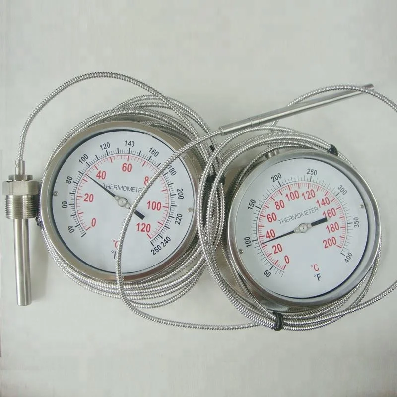 Stainless steel Industrial Pressure thermometer