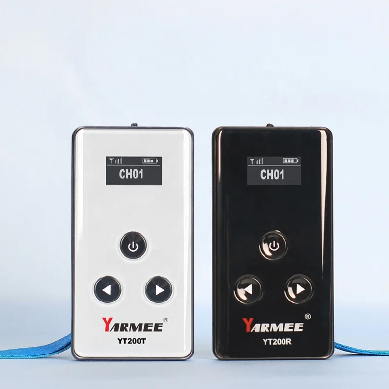 Портативная система Радио-гида для музеев YARMEE YT200 (2 передатчика + 38 приемников зарядный