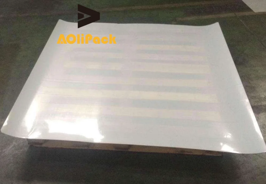 White Liner Plastic Paper Slip Sheet Durable Pallet