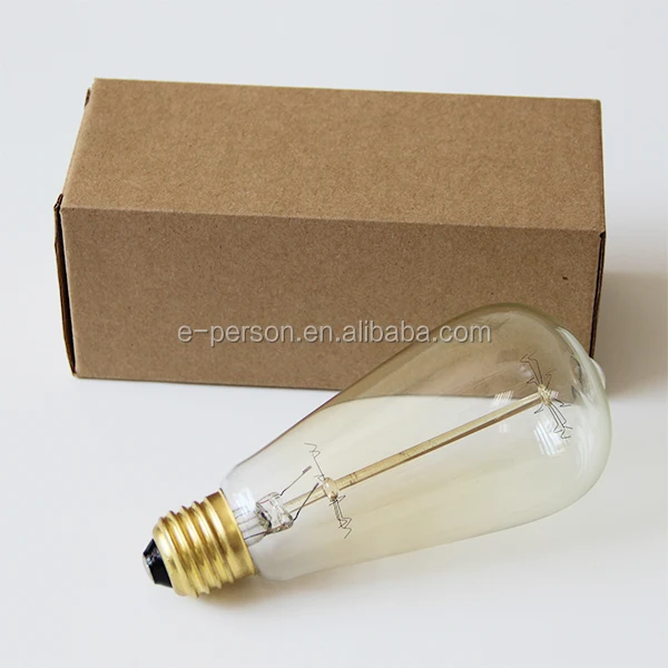 Производитель винтажных ламп Эдисона, углеродная лампа накаливания