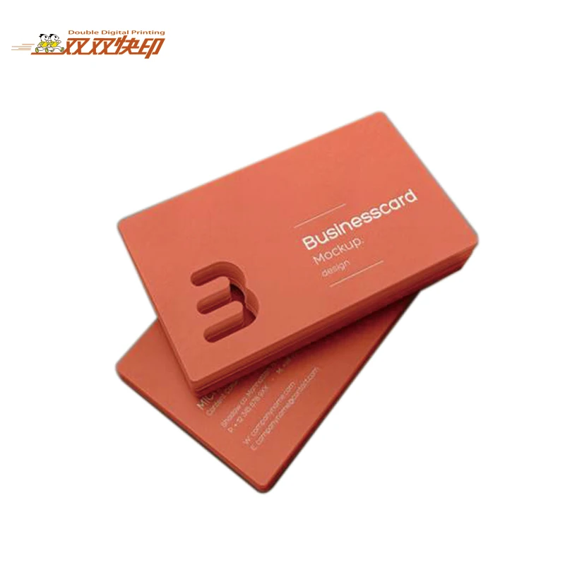 Выдвижная печать на толстых 3d именах визитных карточек