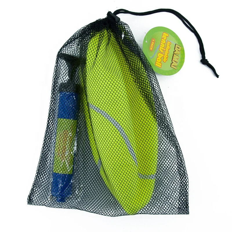 Size 9.5 inch inflatable big tennis ball