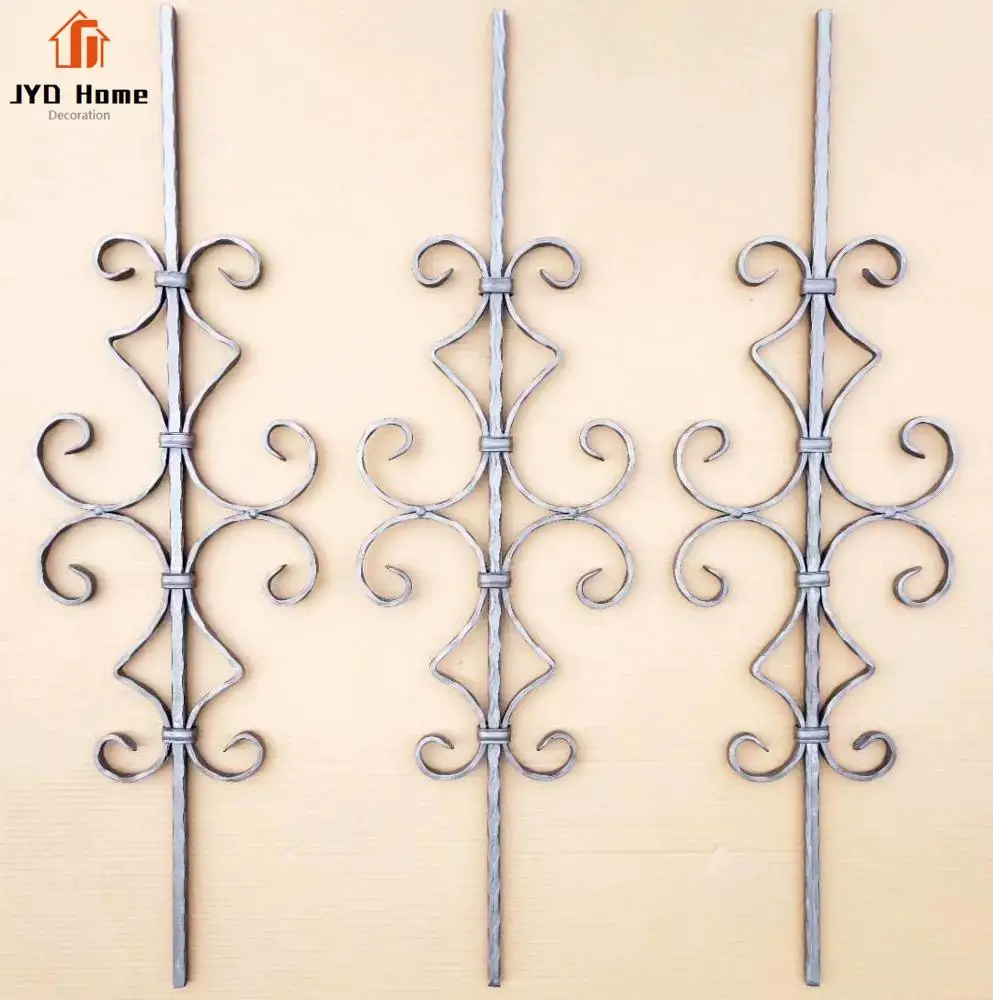 JYD Decorative Wrought Iron Balusters For Indoor & Outdoor Stairs Wholesale