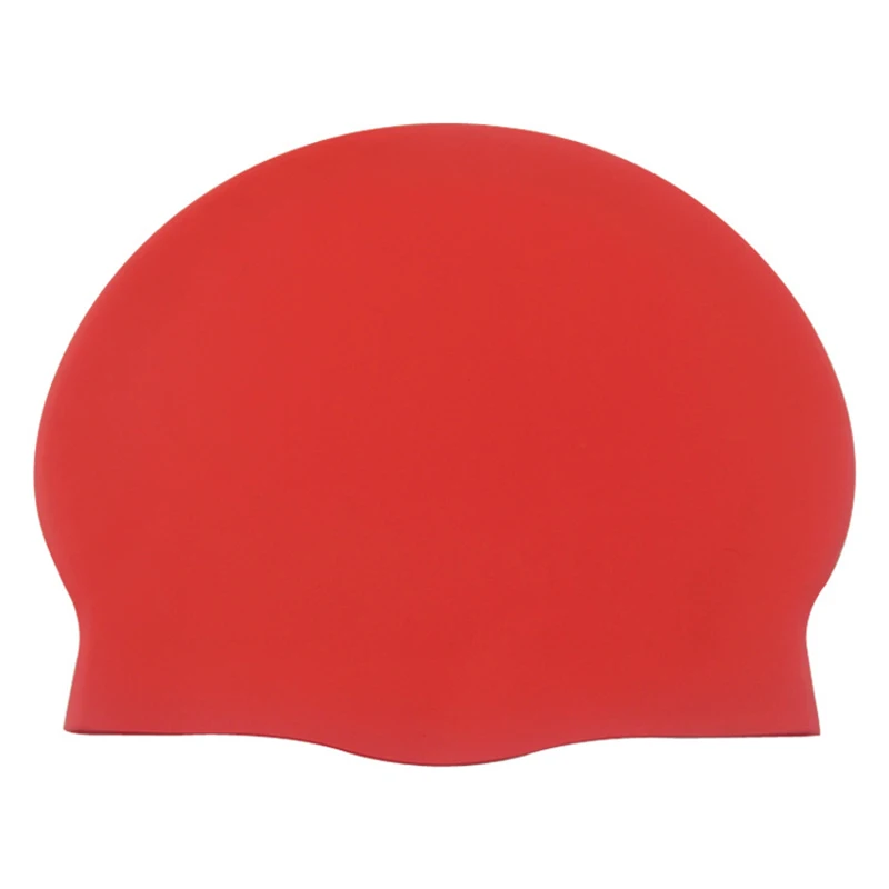 OEM Adult Size Custom Printing Silicone Swim Cap, Funny Swimming Cap Silicone (60585793300)