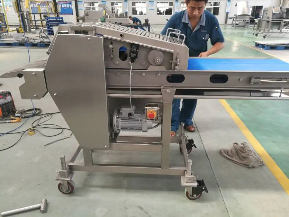 
Chicken meat flatten machine 
