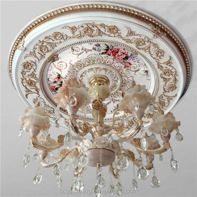 new design gnw flower techo tablila pvc ceiling