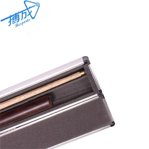 Waterproof shockproof aluminum case Pool Snooker Cue Case For 2pc cue