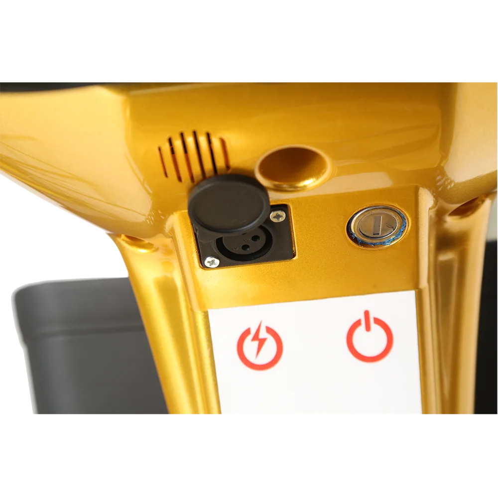 24V 250W 4-Wheel Electric Mobility Scooter 13 Inch Pneumatic Tyres 50km Range 25km/h Max 48V 20ah Shock Absorber Handicapped