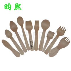 F-S-C F-D-A Approved Birch Wood Disposable Ice Cream Scoop