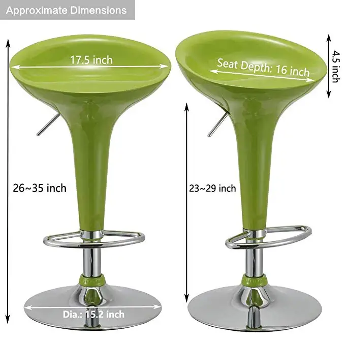 Wholesale Guaranteed Quality  Antique Abs Plastic Bar Stools from China