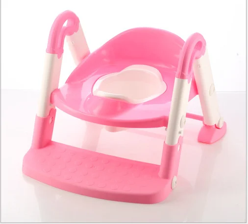 hot selling! Plastic foldable baby potty with ladder