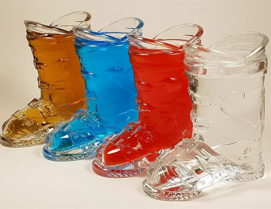 
wholesale mini Ski Boot Shot wine Glass 