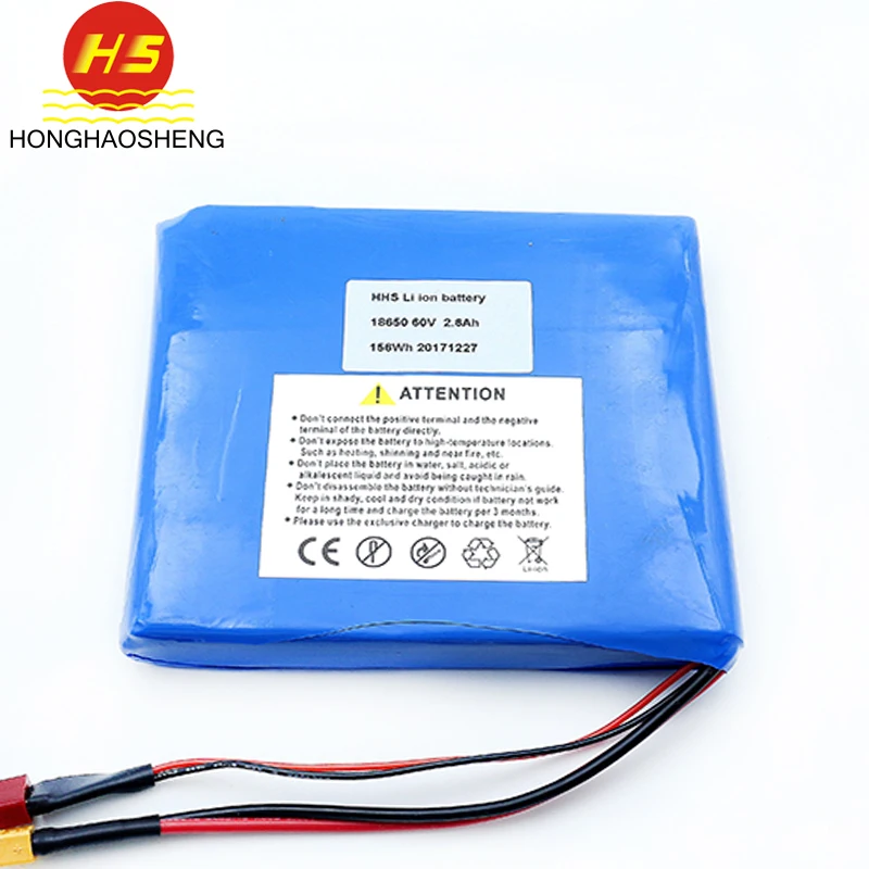 hot sale best price rechargeable 132wh 60v battery for solowheel