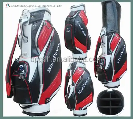 
new design custom made pu golf bag 
