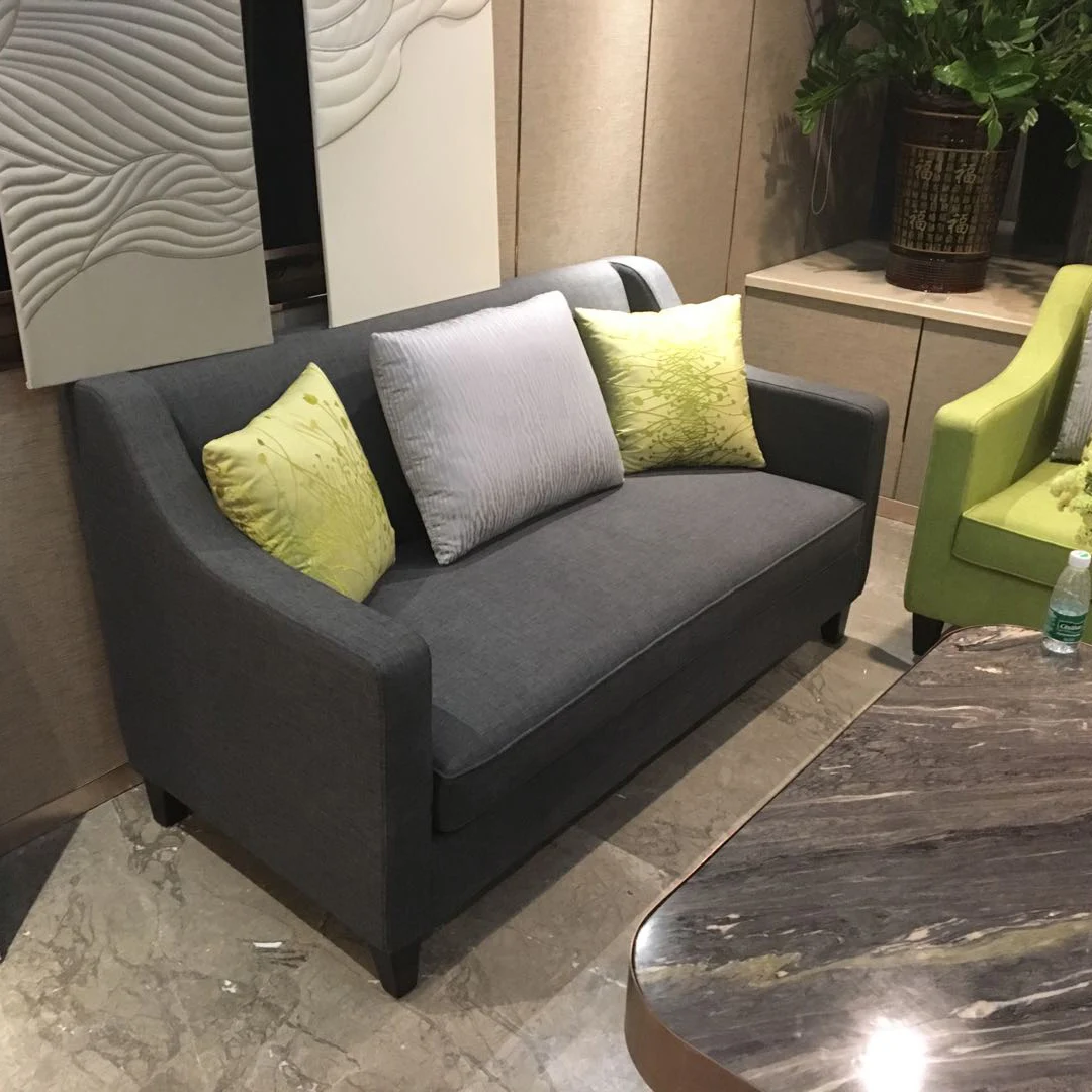 Современный дизайн интерьера, мебель для отеля, Фабричный изготовленный на заказ, диван из цельного дерева для гостиной