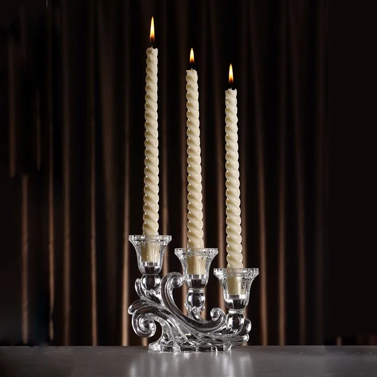 Недорогой хрустальный канделябр в форме золотого шара с 3 ручками украшение для дома на продажу