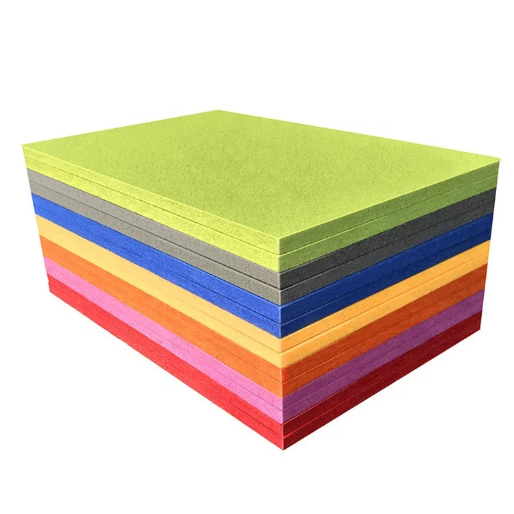 Звукопоглощающие тканевые акустические панели из стекловолокна, легкие акустические декоративные настенные панели