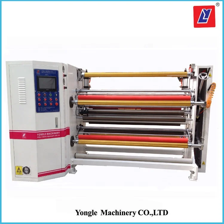 
AB adhesive tape laminating and slitting machine 