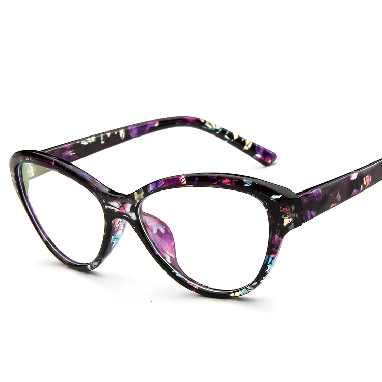 Vintage Eyewear Round Fashion Superlight Retro Cat Eye Glasses Frames