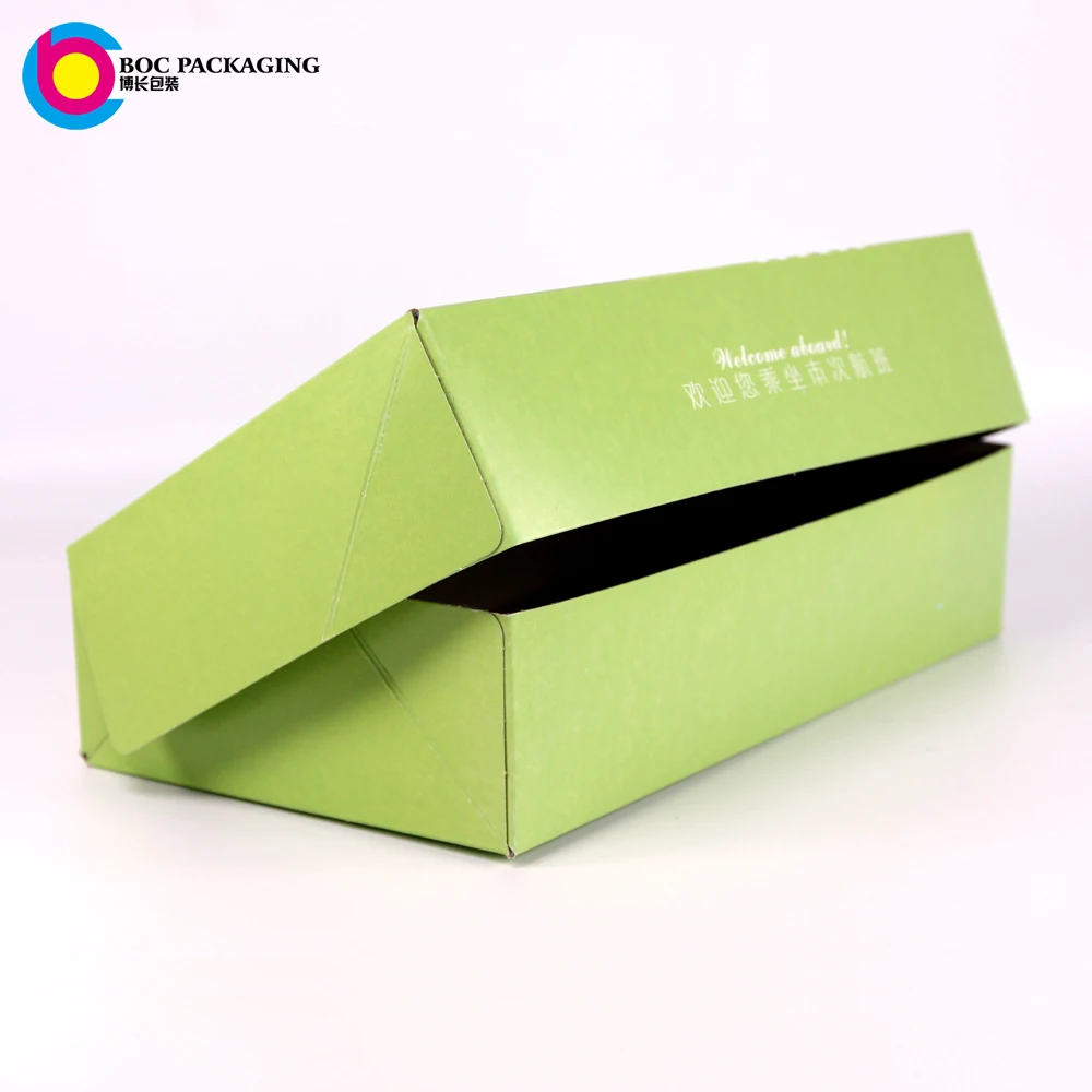 wholesale custom printing logo Airline food package fast food packaging snack box