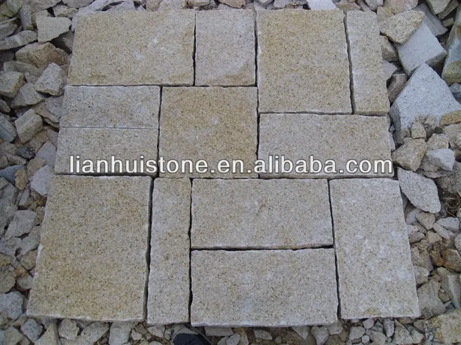 
Granite Paving, Interlock Paving, Yellow Stone Paver 