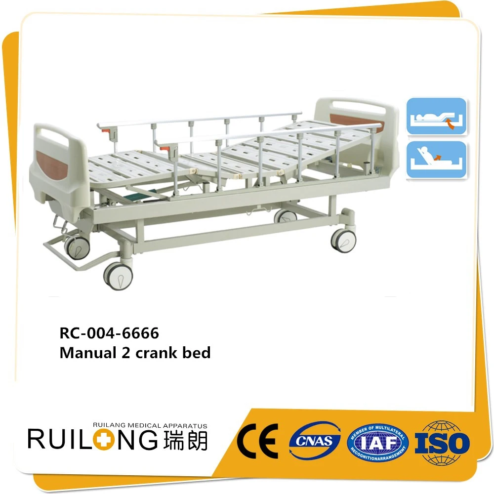 RC-004-6666 2 руководство больничная койка медицинской кровати вообще мебель оборудование в китае для продажи