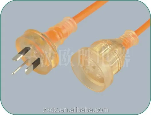10A Australia SAA power extension cord