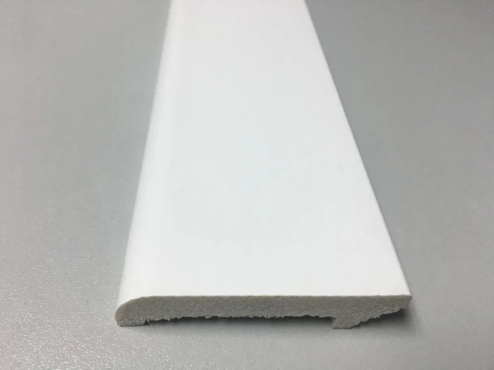 6cm Width High Quality White Cheap Baseboard Buy Cheap High-Durability White Wall Floor Polystyrene Base Ps Skirting Board