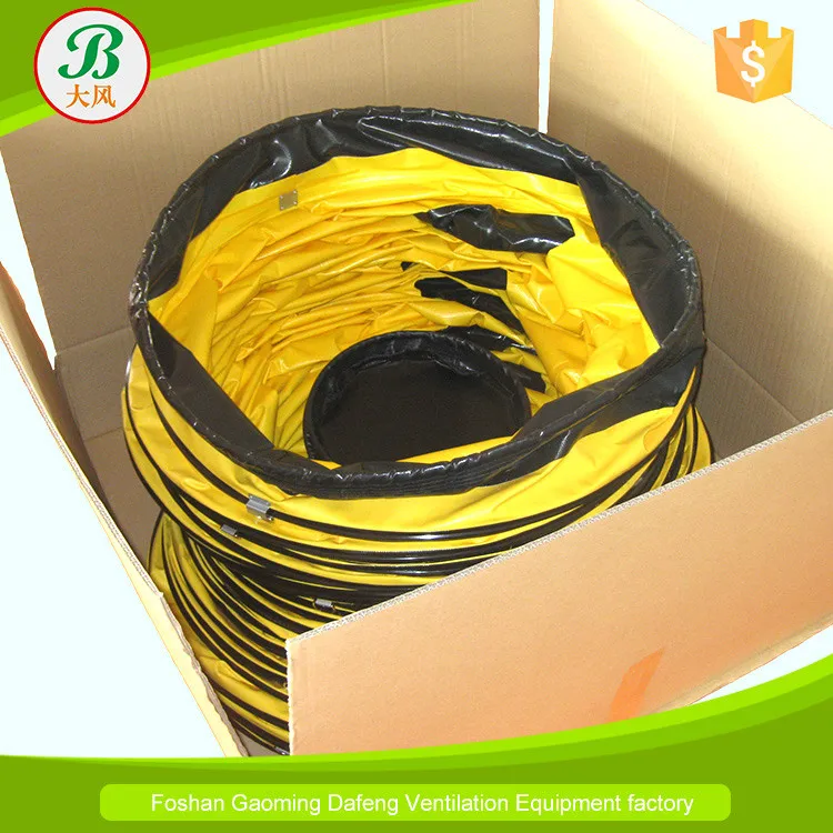 120mm pvc flexible spring wire vacuum dust suction duct hose