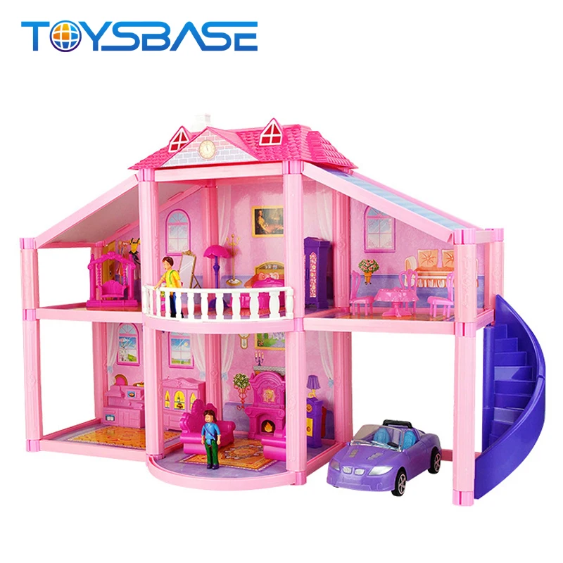 Brinquedo - New Children Playing Diy House Toy Happy Doll House Toy