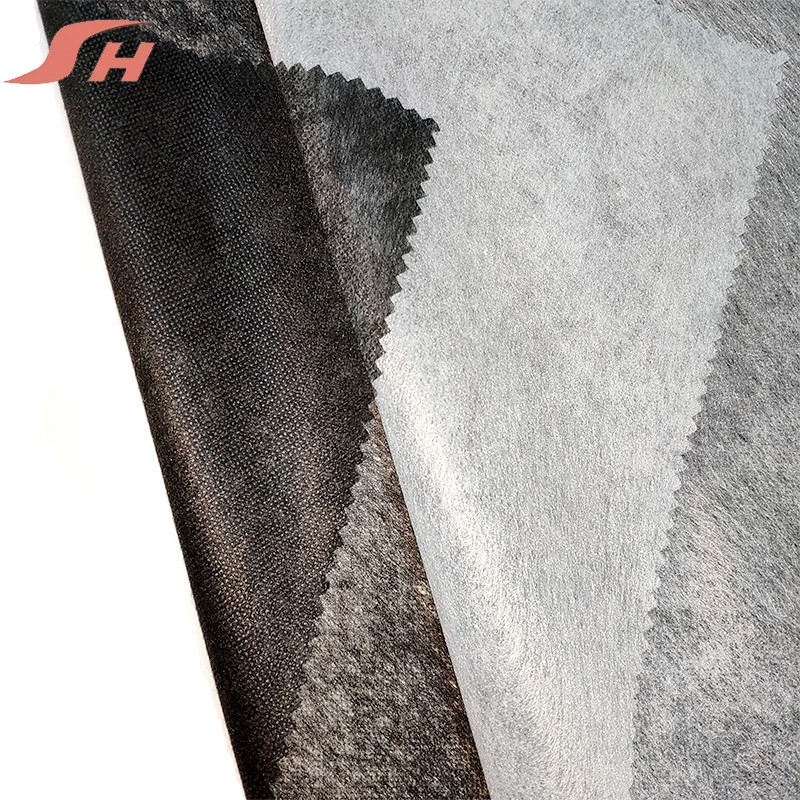 
Factory direct sale polyester/nylon fabric fusing nonwoven interlining 