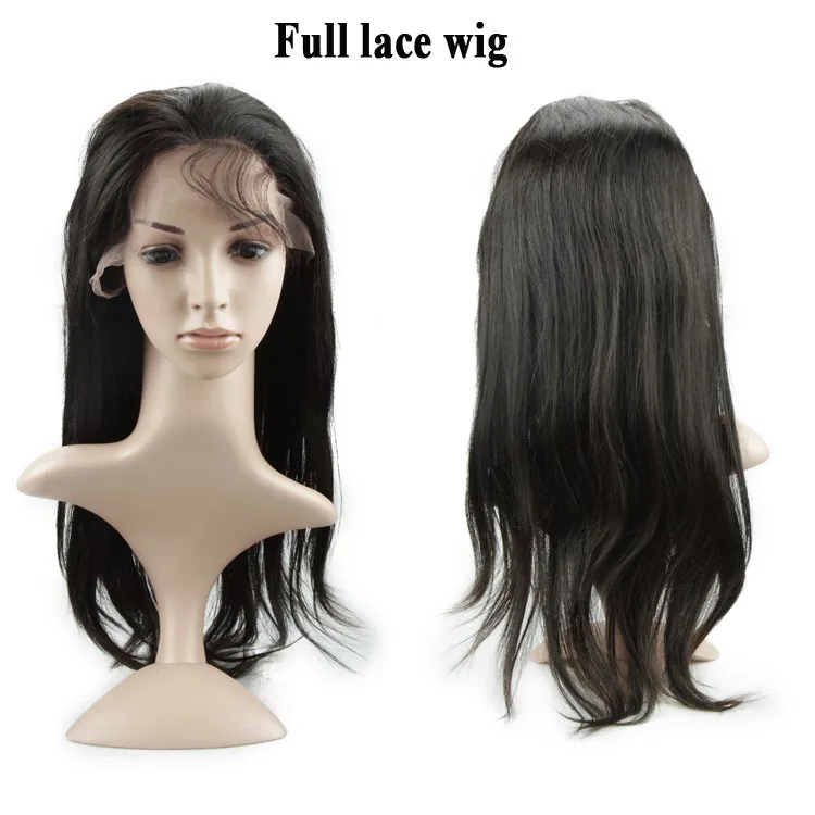 Wholesale Alibaba Best Selling Products 150% Density Brazilian Human Hair Dyeable Virgin Full Lace Wigs