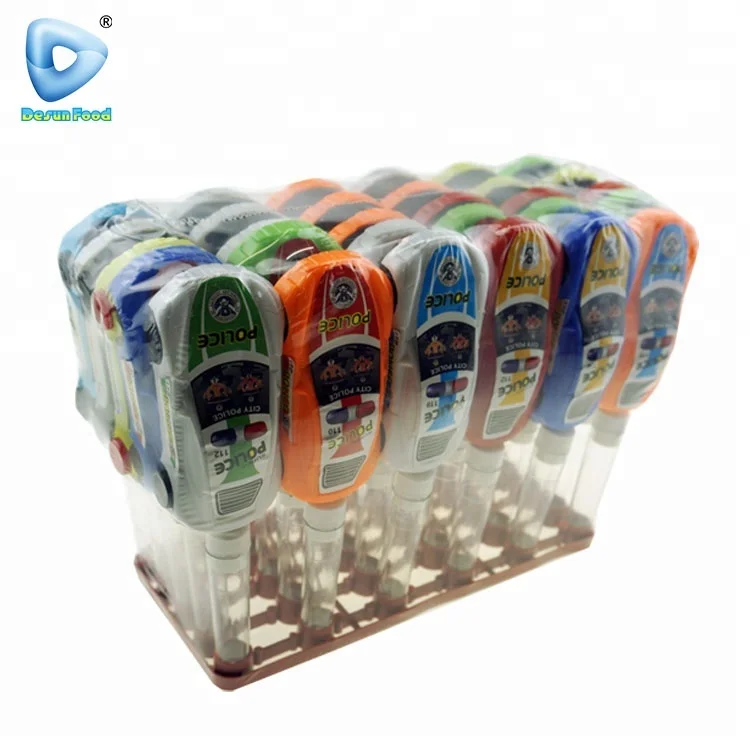 China plastic cheap car toy candy sweet kids toy candy