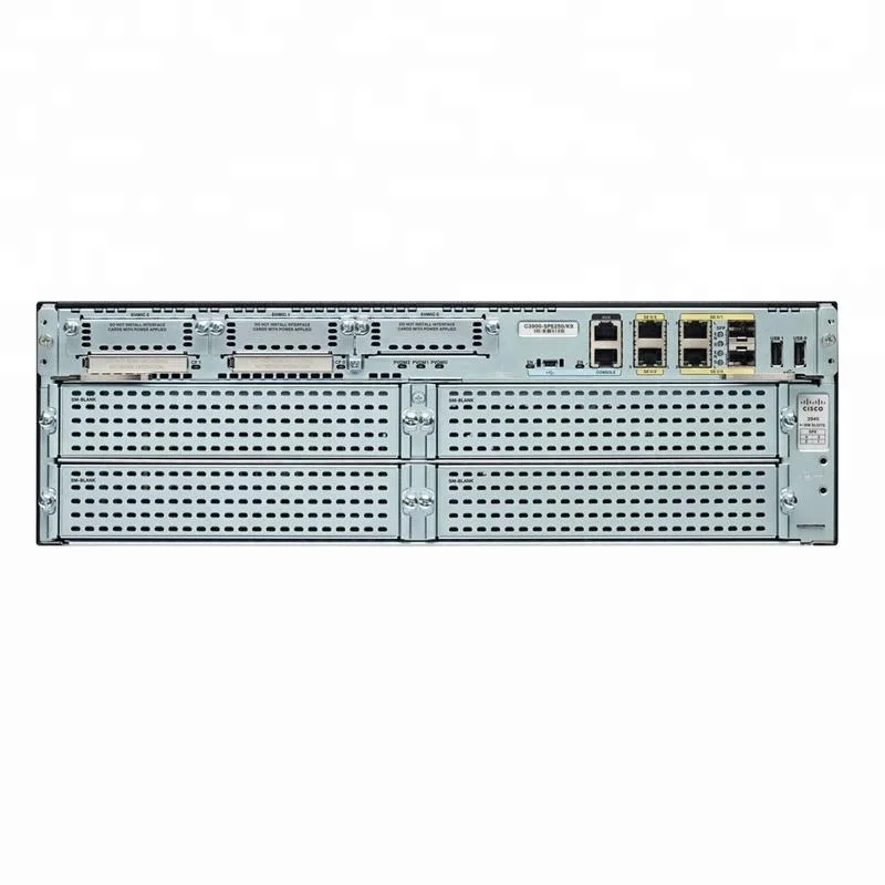 Оригинальный Новый CISCO3945E/K9 пачки голоса UC лицензии Пак сетевой маршрутизатор CISCO3945E-V/K9