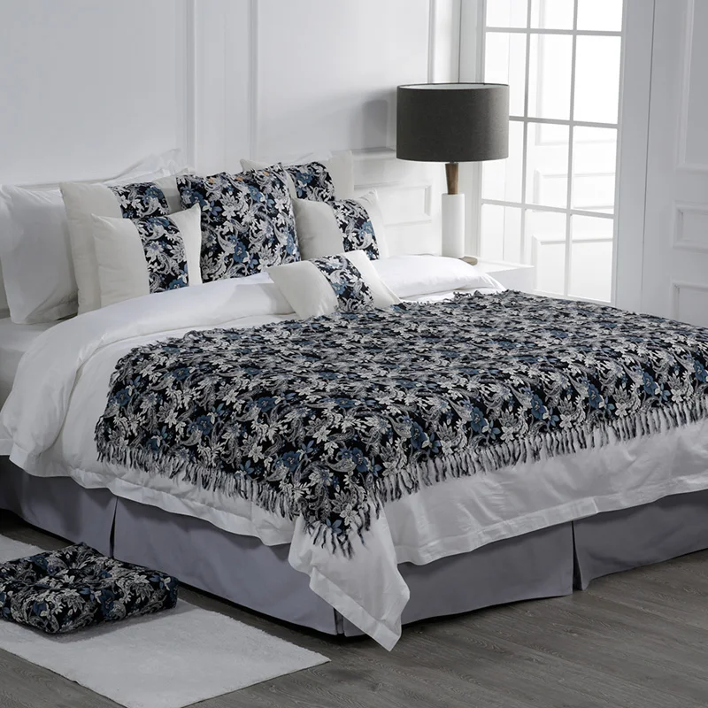 Wholesale Indian Turkish Cotton White Sheet Set Bedspreads Bed Spread For Hotel