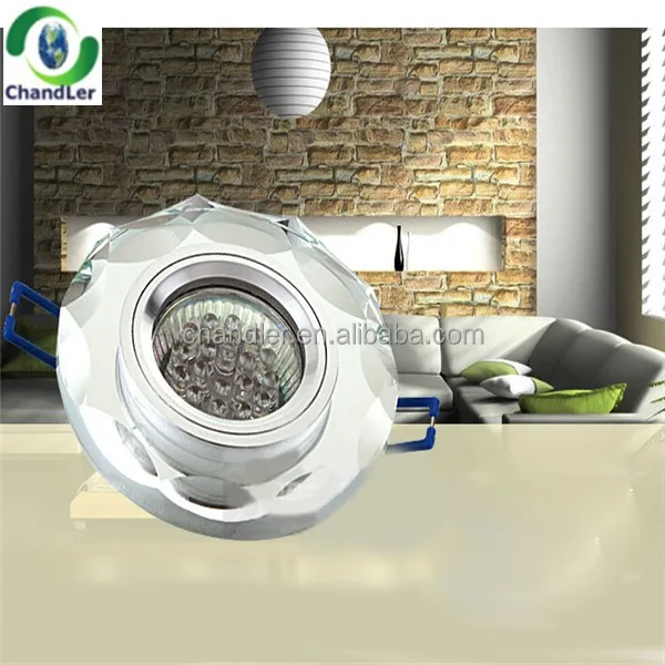 
Living room led spotlight ceiling light crystal led downlight 