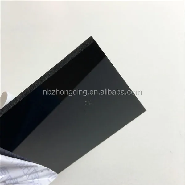 ZHONGDING color plastic solid sheet as roof material soundproof
