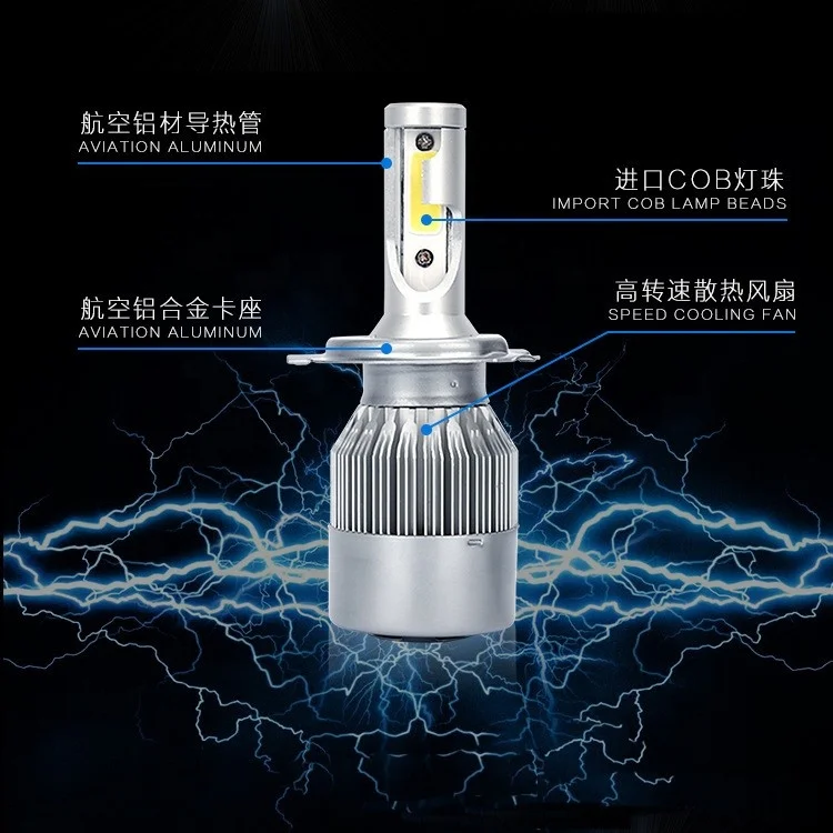 Universal Car Led Headlight Lamp Led Projector Headlight Lamp Led Fog Bars Lamp